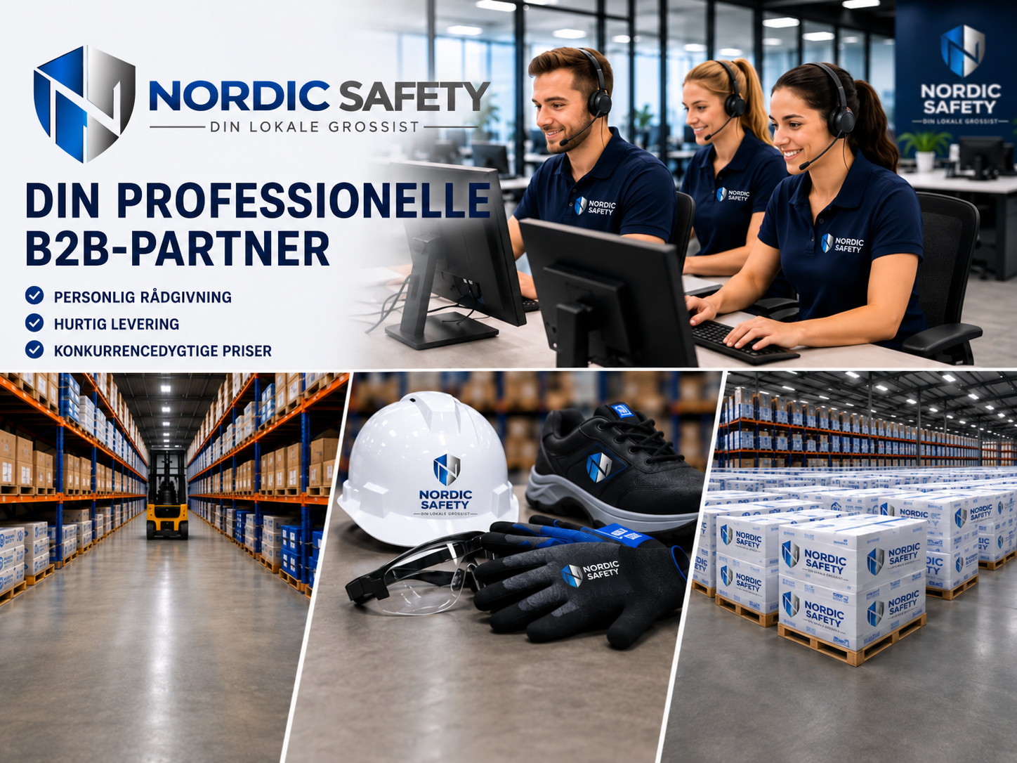 Nordic Safety warehouse and business
