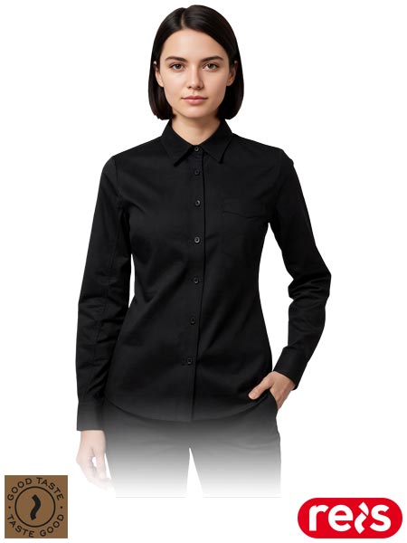 Langærmet skjorte, dame.