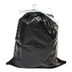 Affaldssække m/ Snoreluk 44 x 50cm 20 L Sort 20 poser Nordic Safety