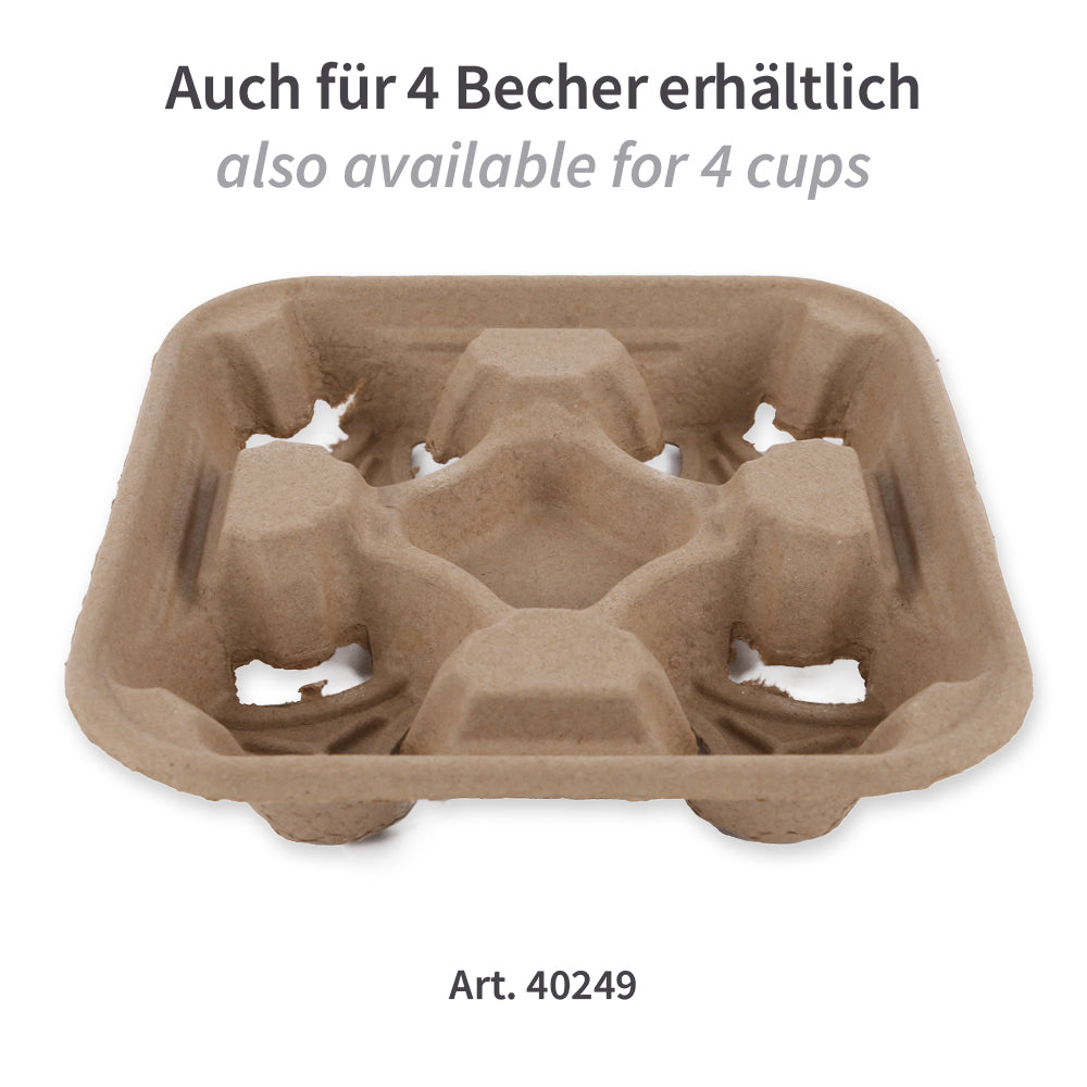 NATURStar Økologisk kopholder dobbelt | Genbrugspapir