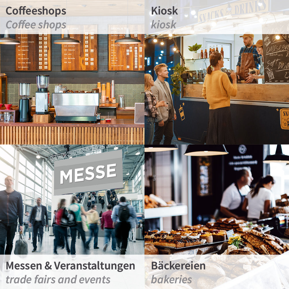 Økologiske kaffekopper kun papir | pap