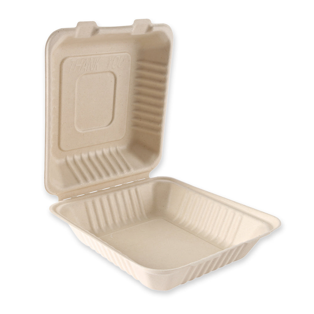 NATURStar Økologiske måltidskasser med hængslede låg | Sukkerrør