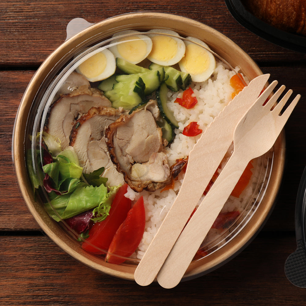 NATURStar Økologiske salatskåle Cæsar | Kraftpapir/PE, FSC®-mix