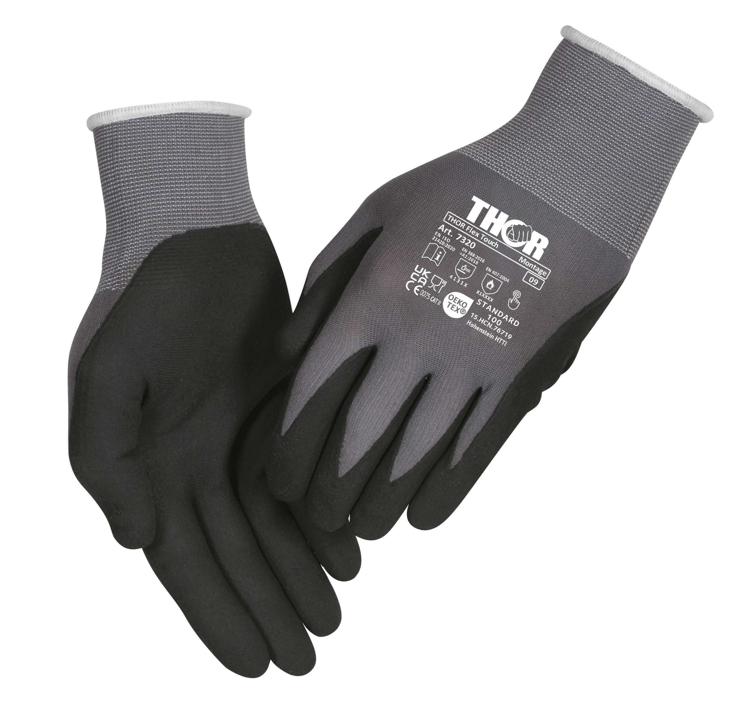 Arbejdshandske 1 Par Thor Flex Touch screen