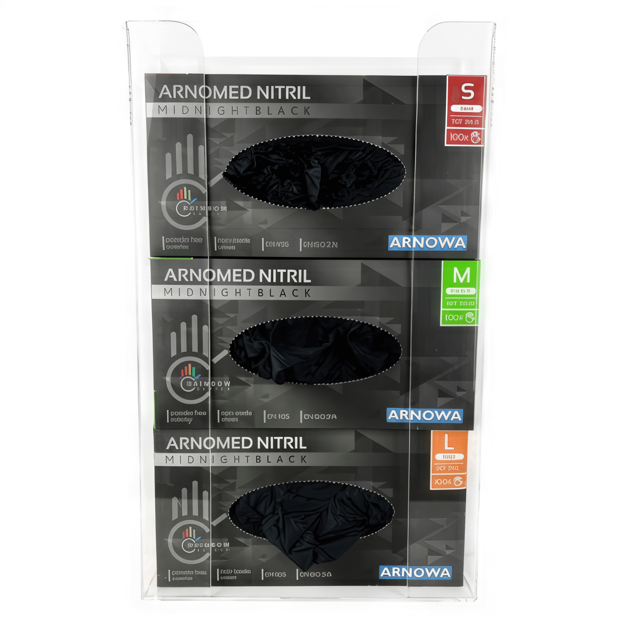 Handschoenendispenser 3 dozen - 1 st.