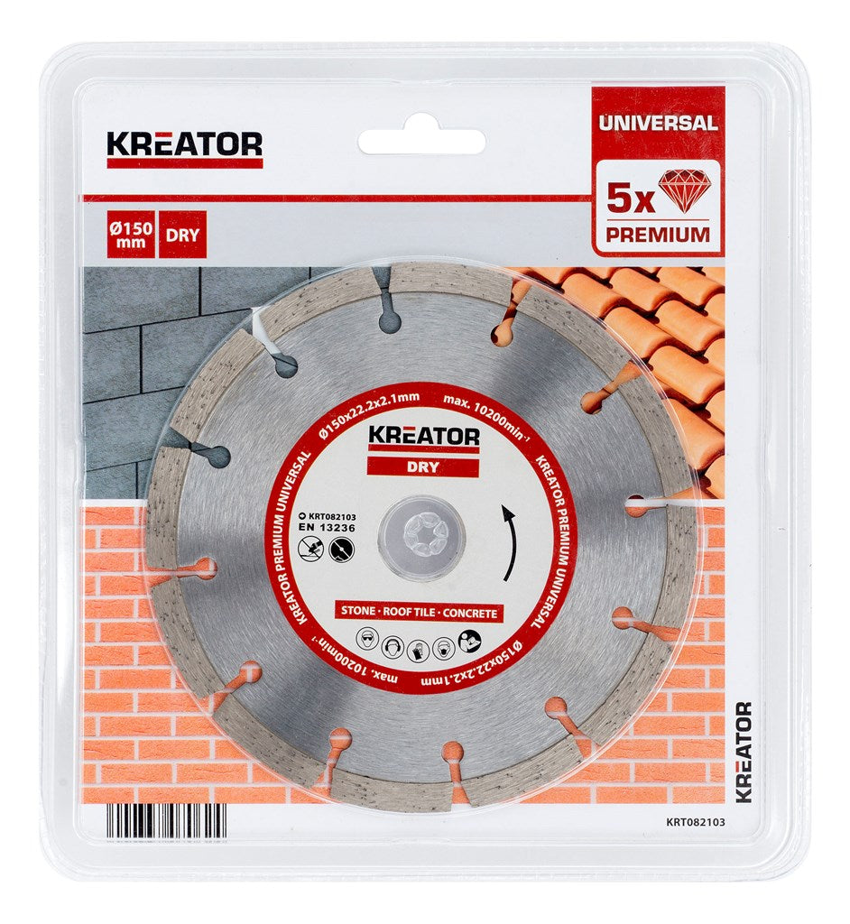 Diamantklinger til sten 150 mm PREMIUM