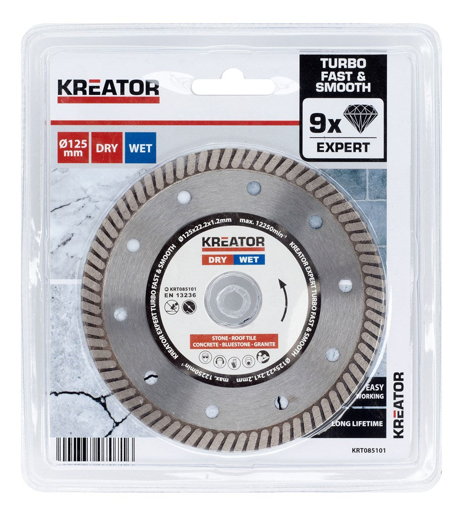 Diamant skæreskive 125 mm EXPERT TURBO