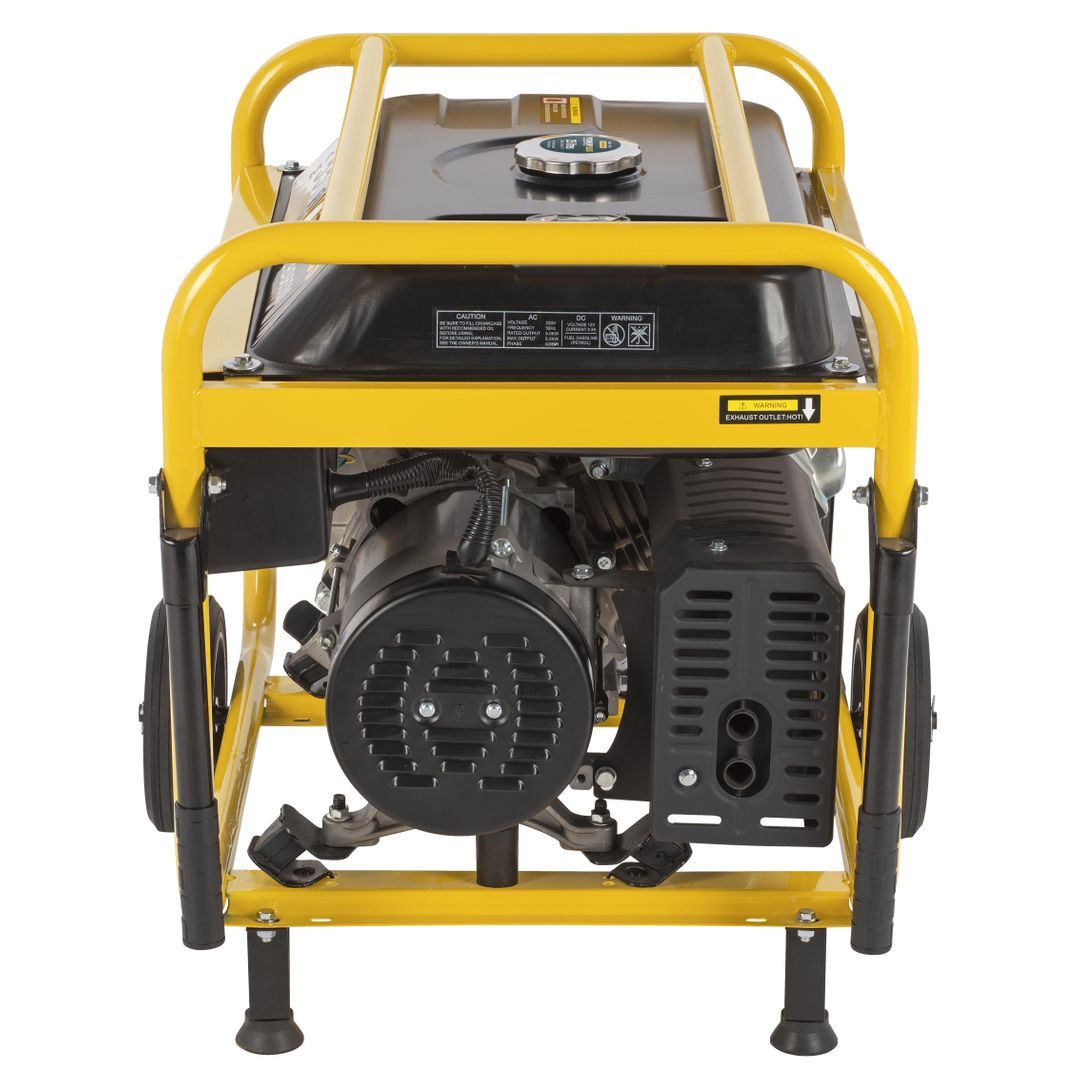 Benzin generator med hjul 5500 W 25 L