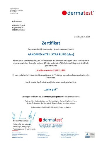 Hynex Premium Nitrilhandsker blå 100 stk