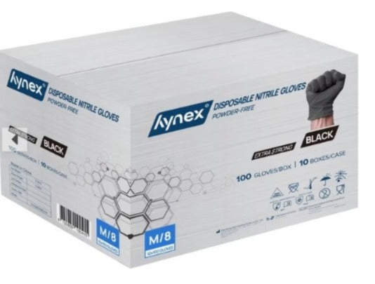 Hynex XTRA STRONG 6 GRAMS Nitrilhandsker sort 100 stk