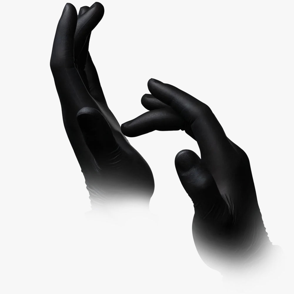 Nitrilhandsker sort 3,5 grams Style Black fra Med-Comfort Ampri