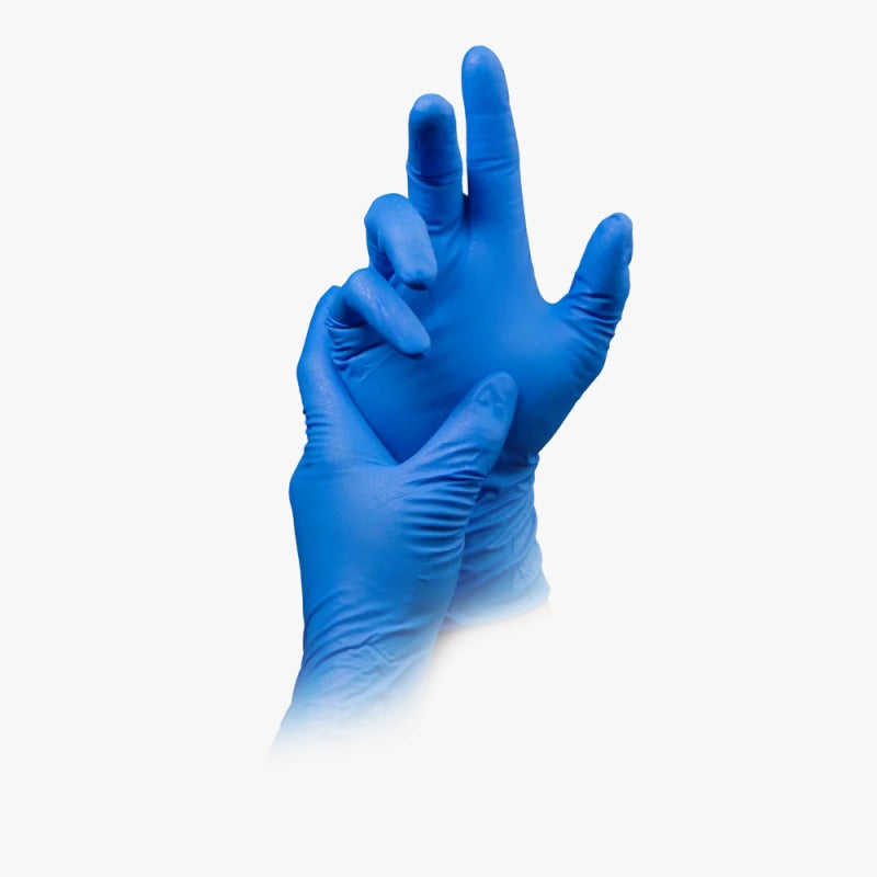 Nitrilhandsker blå 7 grams Solidsafety High Risk Pro Ampri