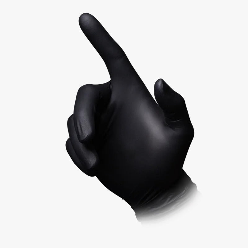 Nitrilhandsker sort 5 grams Puracomfort Black Ampri