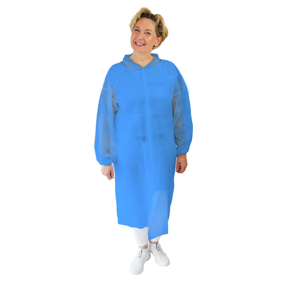 ARNOMED PROTECT PP-besøgskittel – 5 stk. – 426-B-L