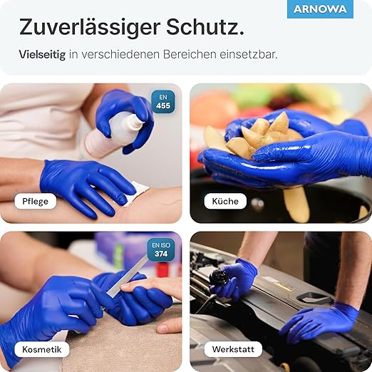 Nitril Engangshandsker Xtra Strong - 100 stk