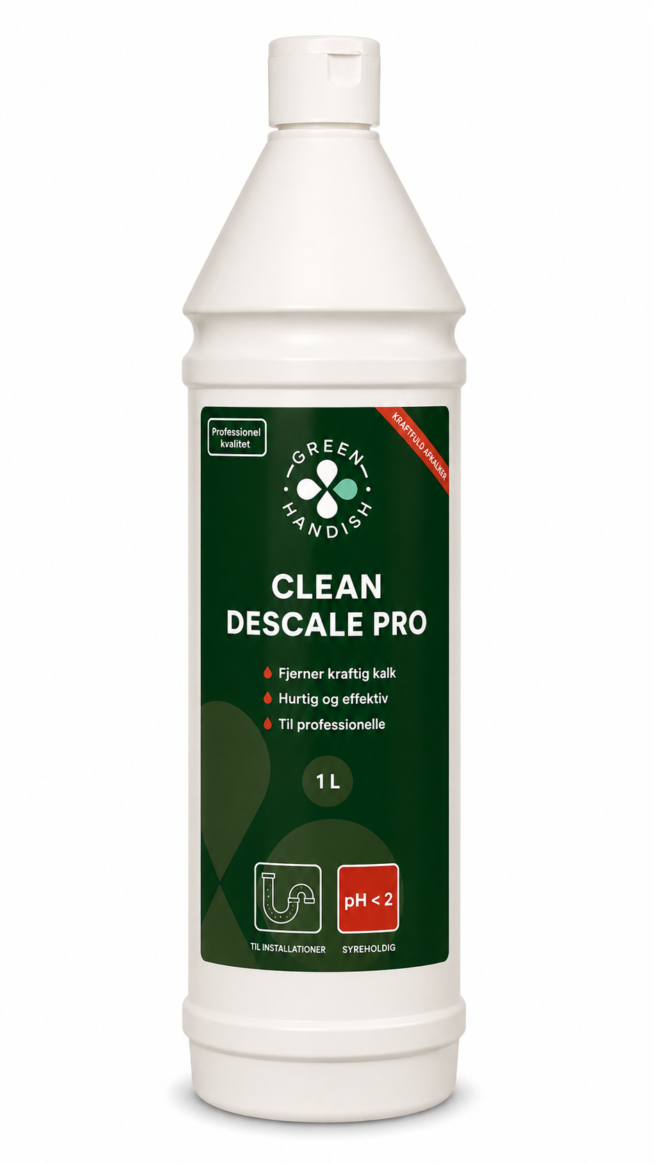 afkalkning Acid Alsidig rengøring 1 liters Clean Citric