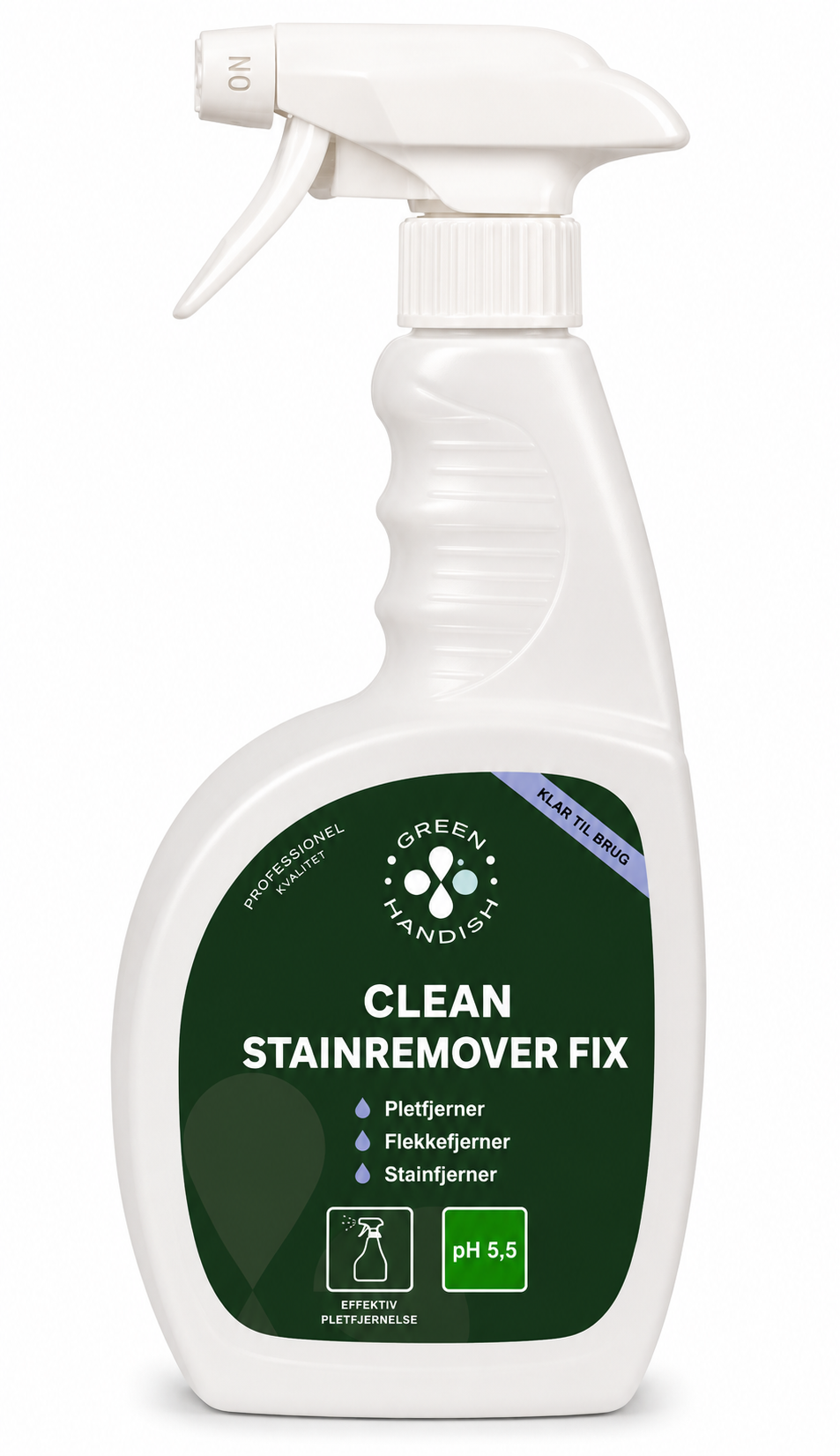 pletfjerner til genstridige pletter 0,75 liter Clean Stainremover Fix Effektiv