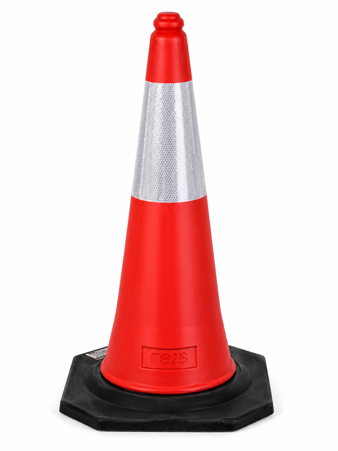 Advarselskegler med en reflekterende stribe Nordic Safety