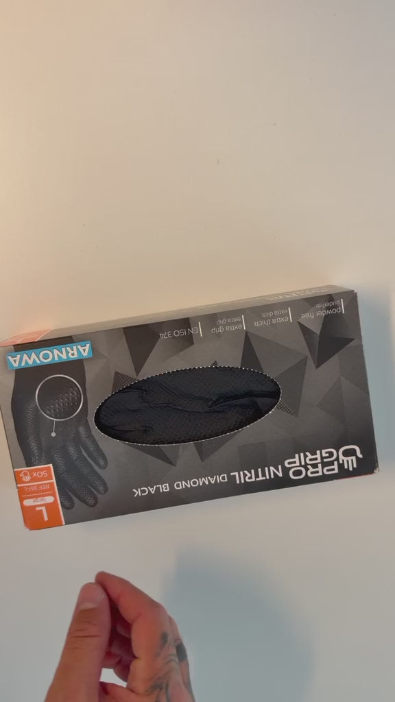 Indlæs video: Engangshandsker ProGrip Diamond 10g