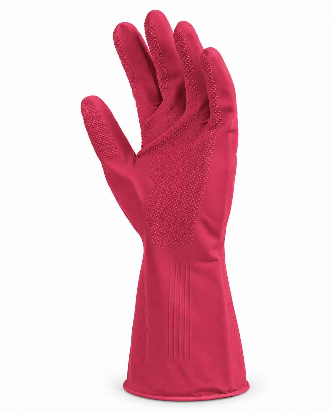 Rengøringshandske Nordic Safety Latex Flocked 30 cm