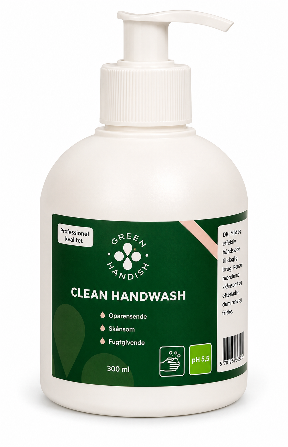 håndsæbe til daglig brug 300 ml Med parfume Clean Handwash