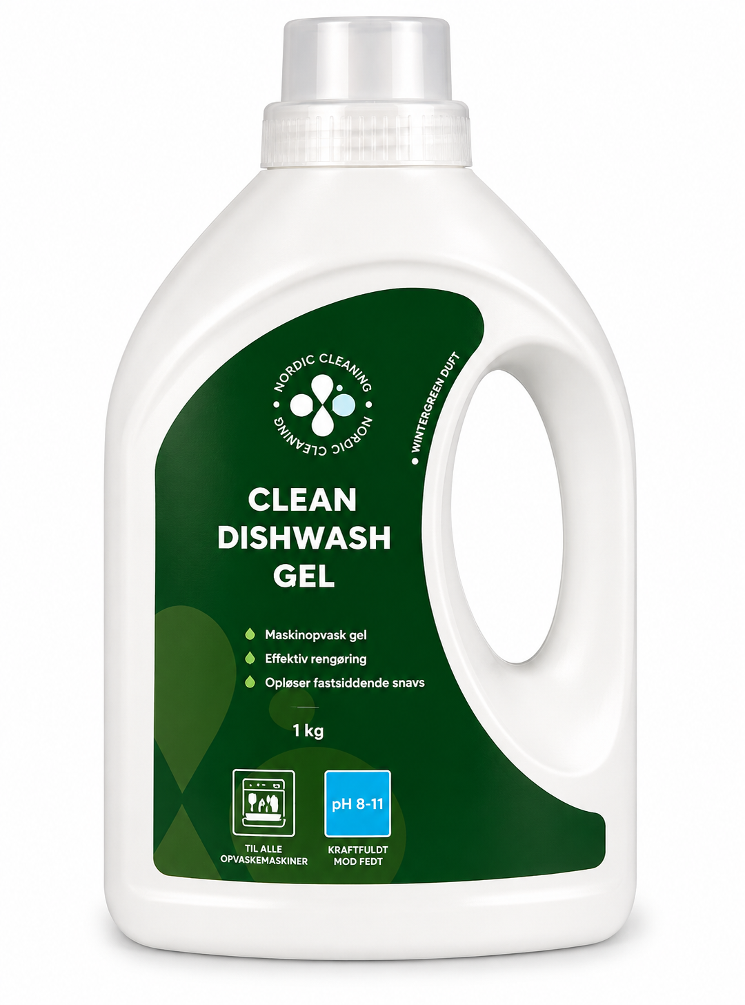 OPVASKEMIDDEL GEL 1 liters Nordic Safety