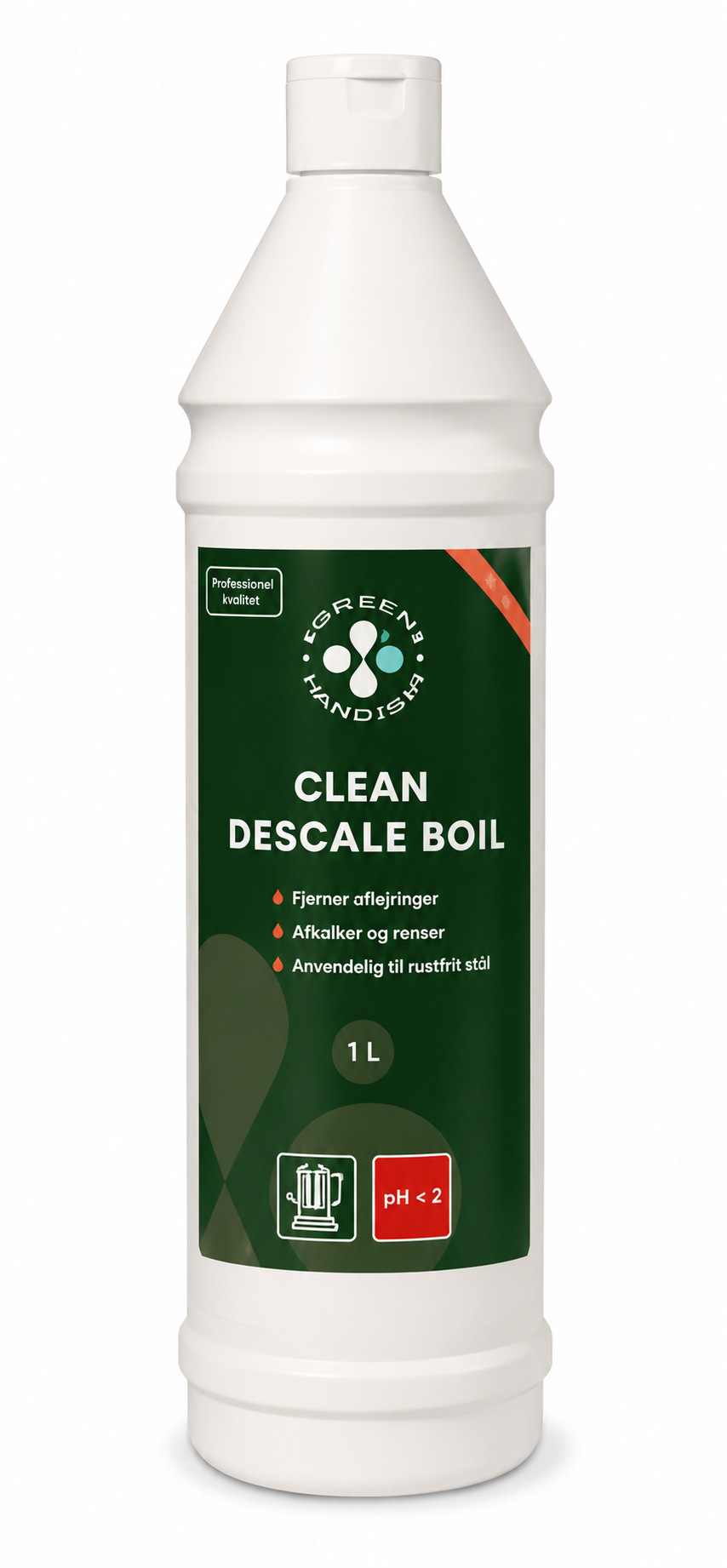 afkalkning til maskiner 1 liters Clean DescaleBoil