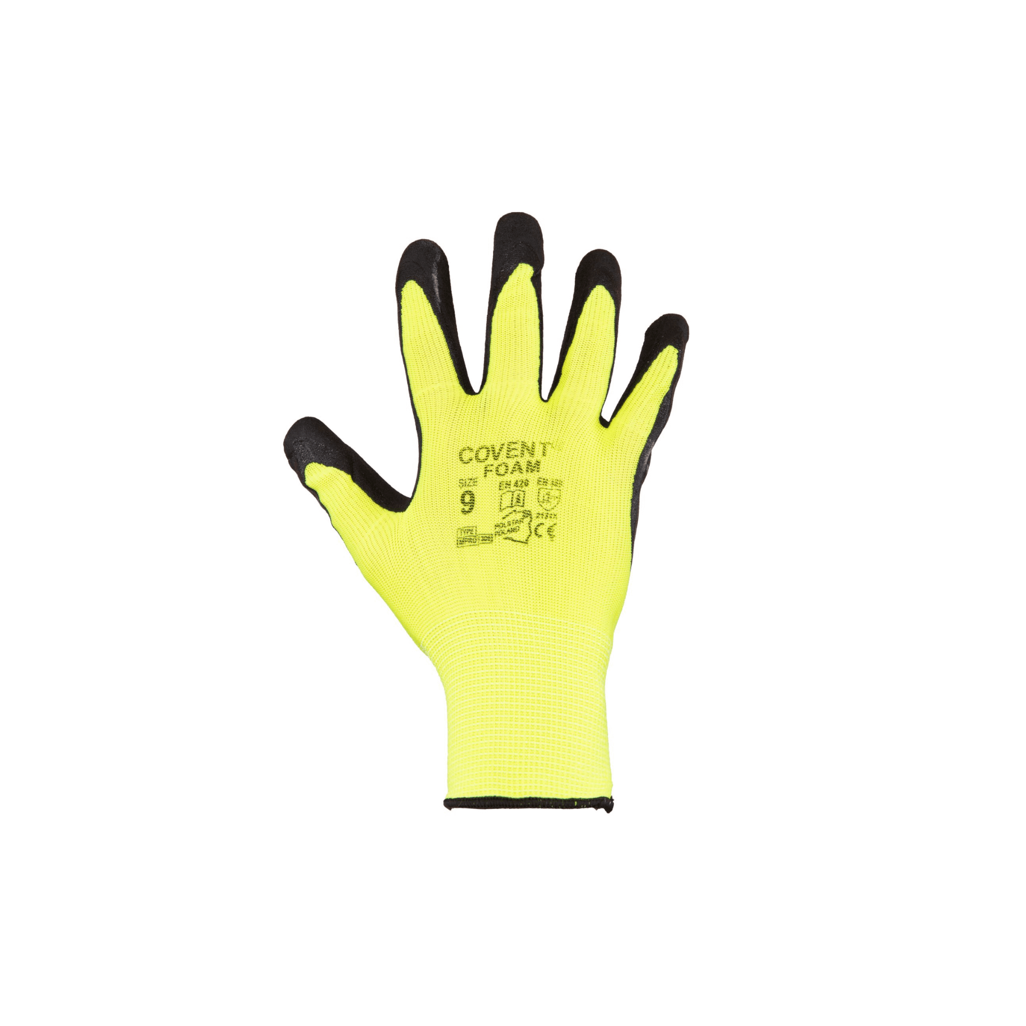 Yellow Foam Grip - 1 par